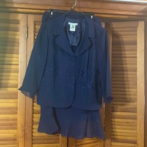 Plaza South Blue Suit